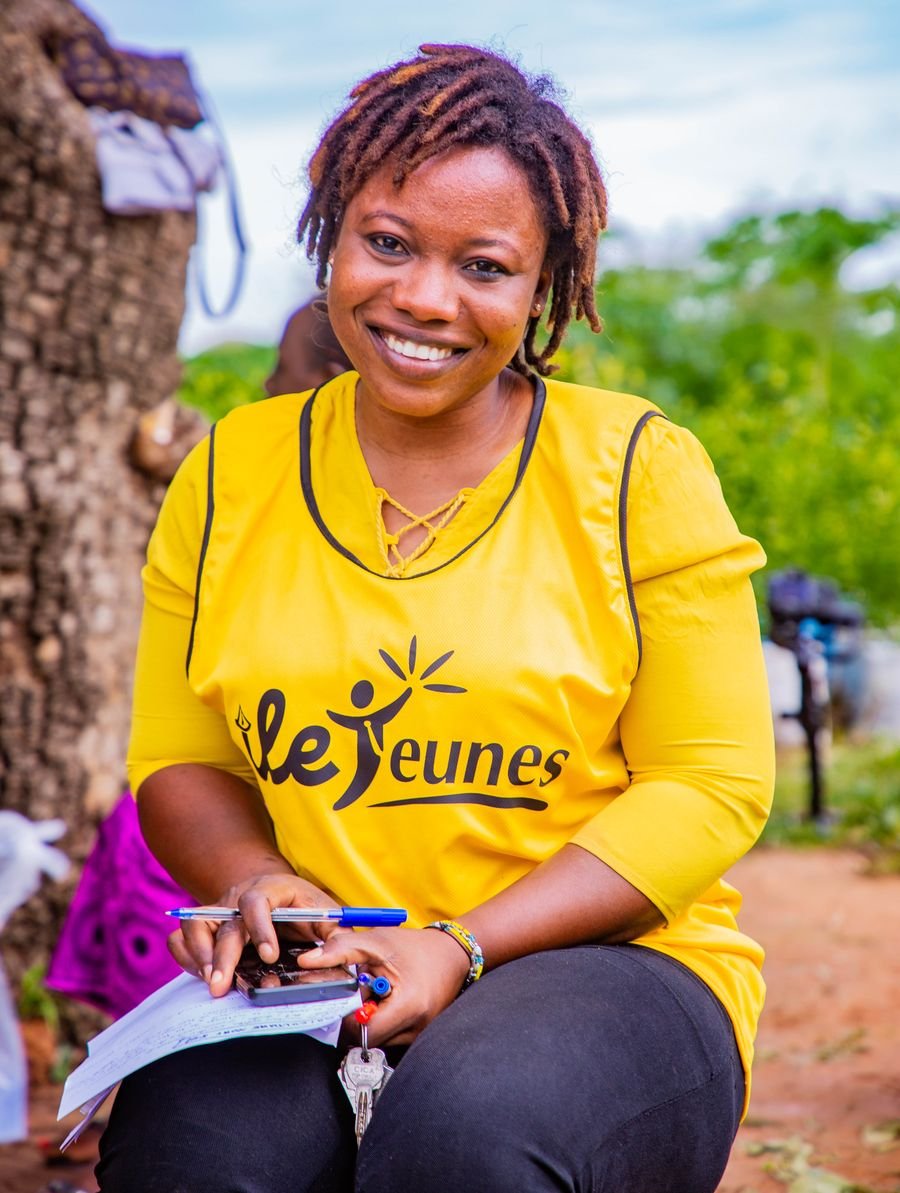 Edwige Sawadogo, ILE'Jeunes ambassador