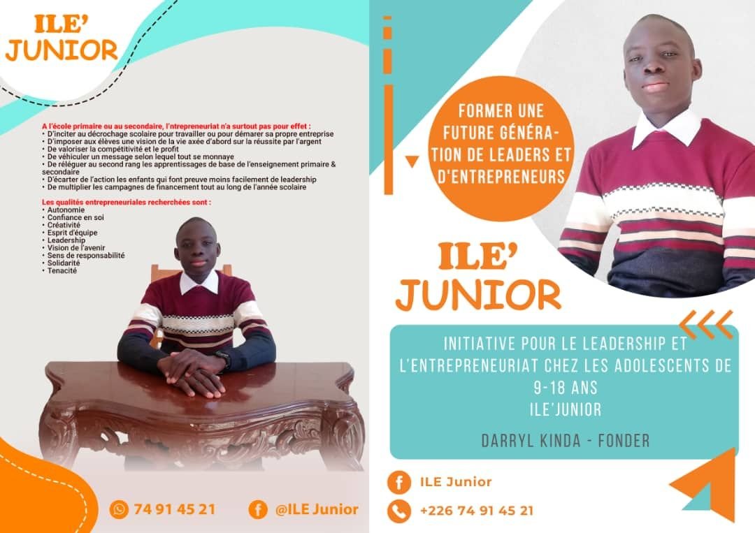 ILE'Junior launch poster