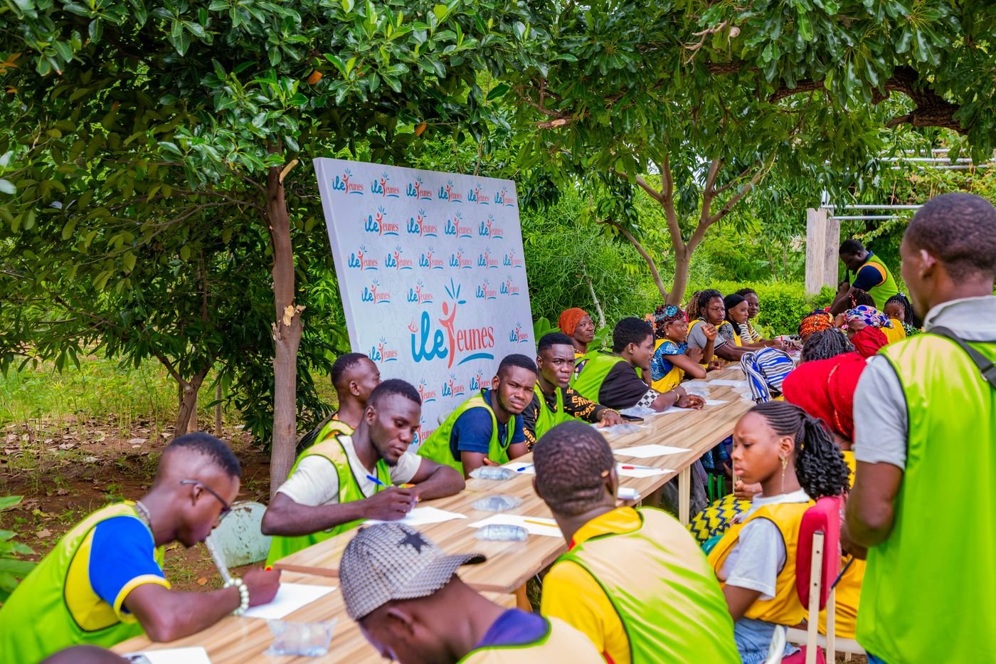 Jeunes en formation pratique
